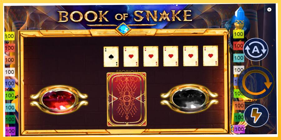 Игровой аппарат Book of Snake - игра на реальные деньги, картинка 5