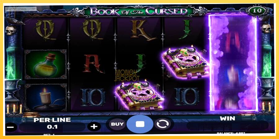 Игровой аппарат Book of the Cursed - игра на реальные деньги, картинка 2