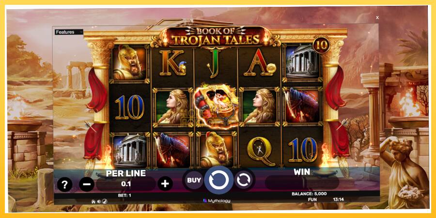 Игровой аппарат Book of Trojan Tales - игра на реальные деньги, картинка 2