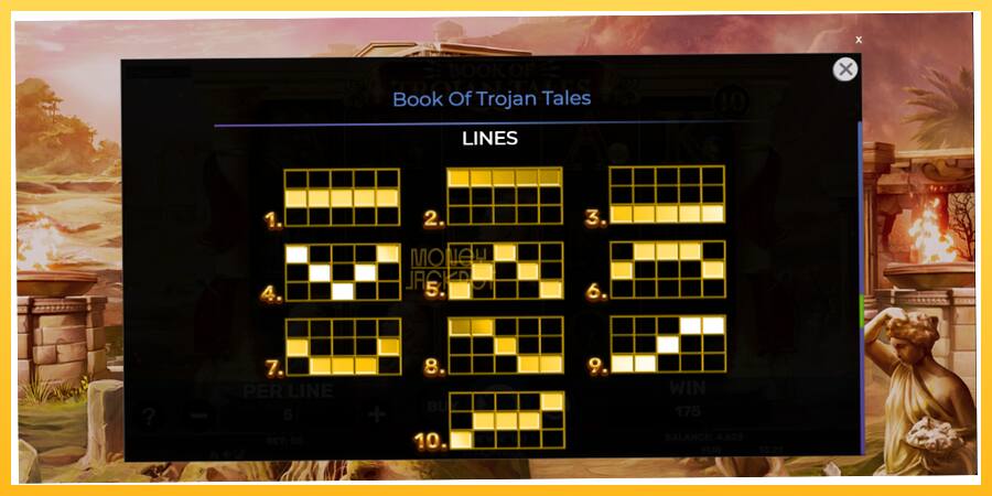 Игровой аппарат Book of Trojan Tales - игра на реальные деньги, картинка 7