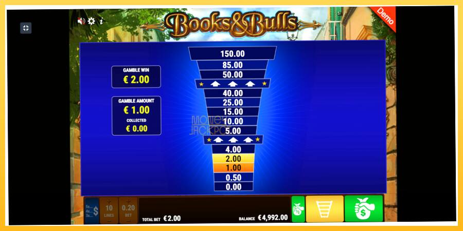 Игровой аппарат Books Bulls - игра на реальные деньги, картинка 5