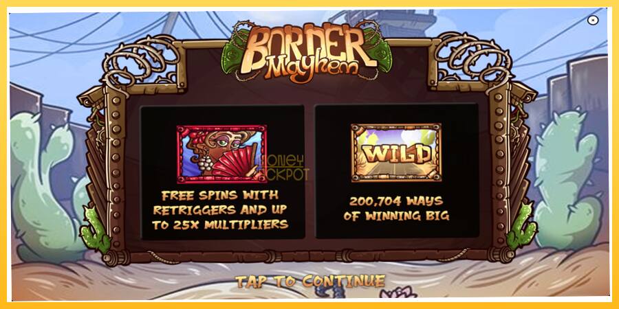 Игровой аппарат Border Mayhem - игра на реальные деньги, картинка 1