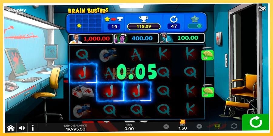 Игровой аппарат Brain Busters - игра на реальные деньги, картинка 2