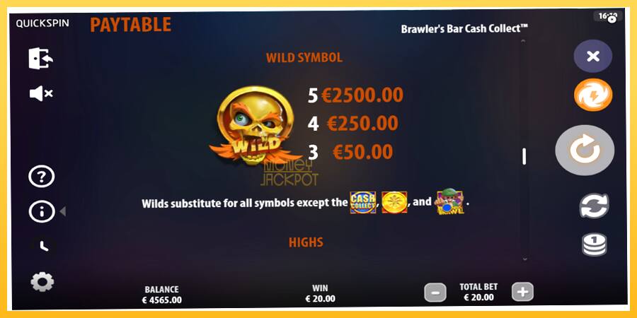 Игровой аппарат Brawlers Bar Cash Collect - игра на реальные деньги, картинка 6