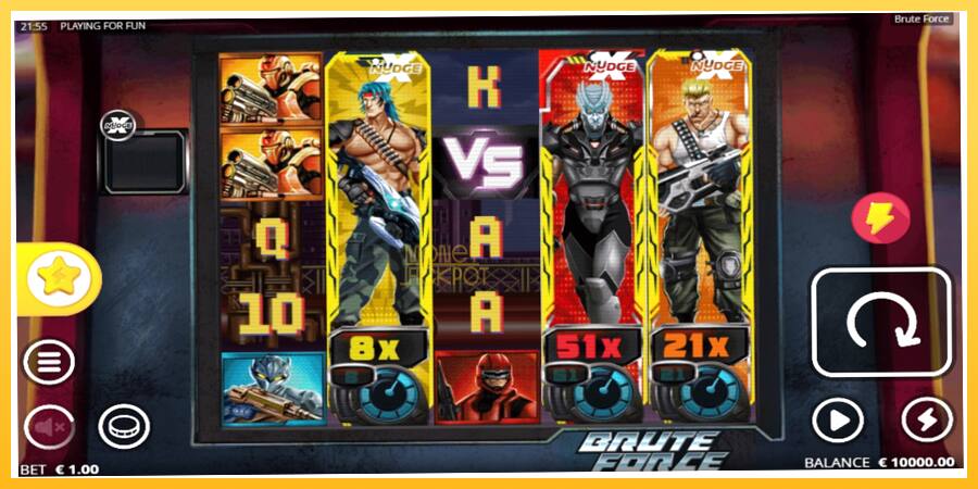 Игровой аппарат Brute Force - игра на реальные деньги, картинка 1