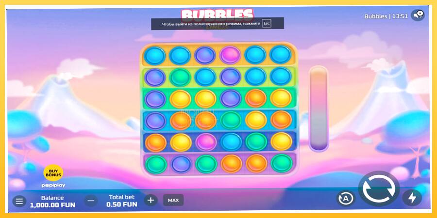 Игровой аппарат Bubbles - игра на реальные деньги, картинка 1