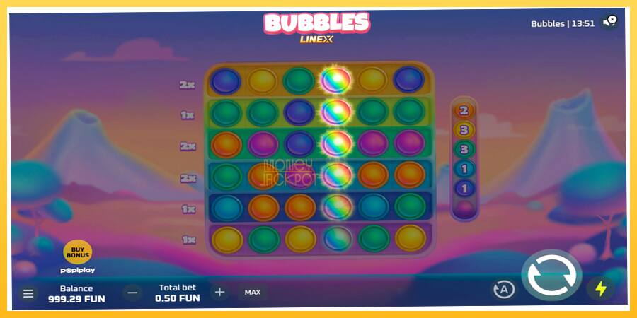 Игровой аппарат Bubbles - игра на реальные деньги, картинка 2