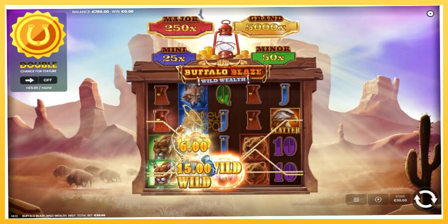 Игровой аппарат Buffalo Blaze: Wild Wealth - игра на реальные деньги, картинка 3