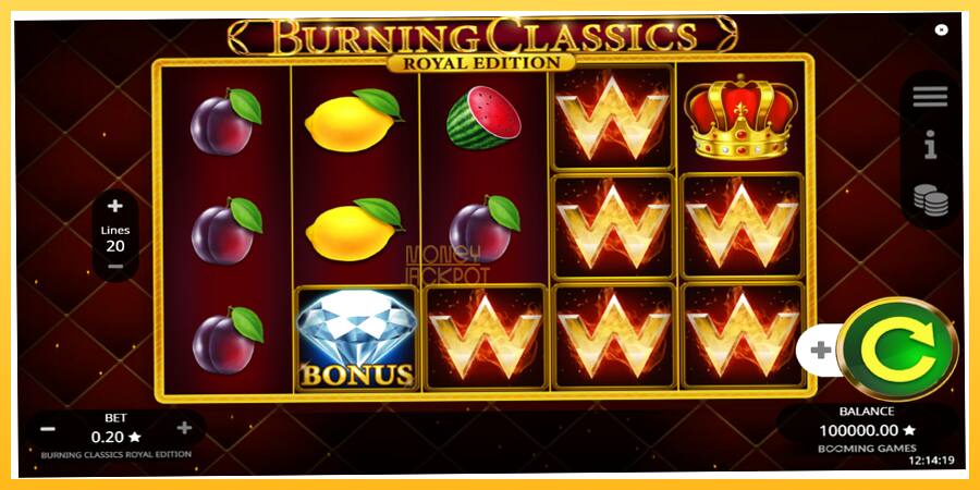 Игровой аппарат Burning Classics Royal Edition - игра на реальные деньги, картинка 2