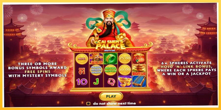 Игровой аппарат Cai Shens Palace Hold N Link - игра на реальные деньги, картинка 6