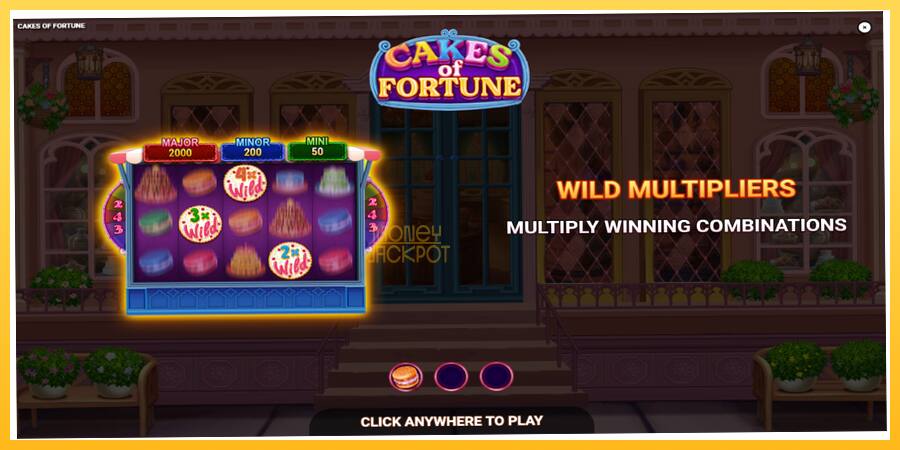 Игровой аппарат Cakes of Fortune - игра на реальные деньги, картинка 1