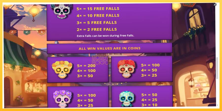 Игровой аппарат Calavera Cascades - игра на реальные деньги, картинка 6