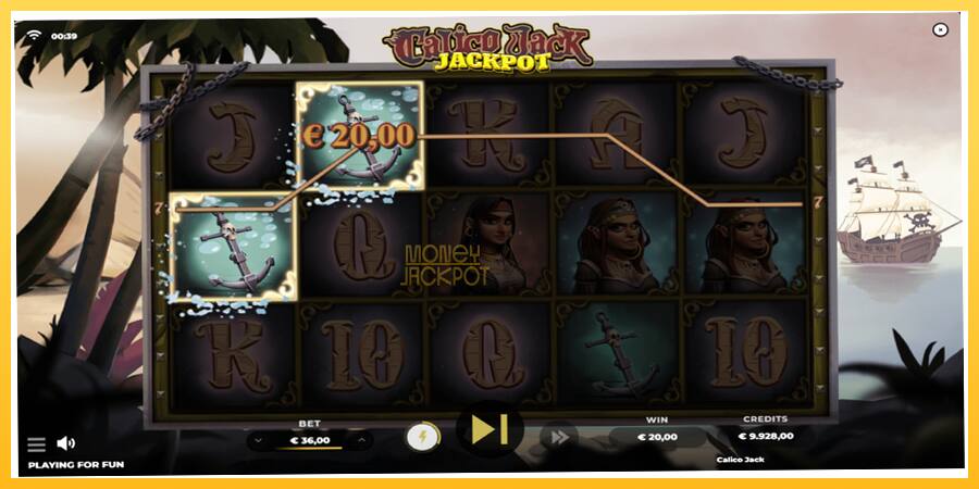 Игровой аппарат Calico Jack Jackpot - игра на реальные деньги, картинка 2