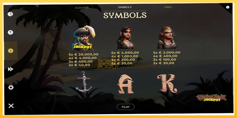 Игровой аппарат Calico Jack Jackpot - игра на реальные деньги, картинка 6