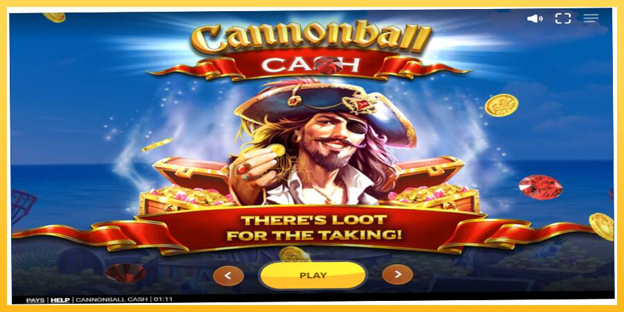 Игровой аппарат Cannonball Cash - игра на реальные деньги, картинка 1