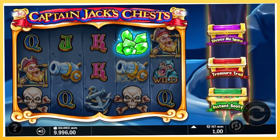 Игровой аппарат Captain Jacks Chests - игра на реальные деньги, картинка 4