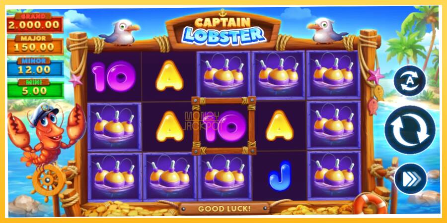 Игровой аппарат Captain Lobster - игра на реальные деньги, картинка 1