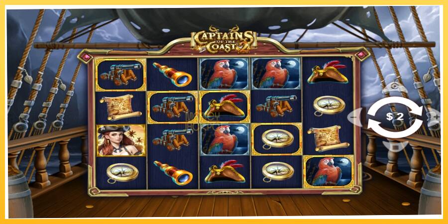 Игровой аппарат Captains of the Coast 2 - игра на реальные деньги, картинка 1