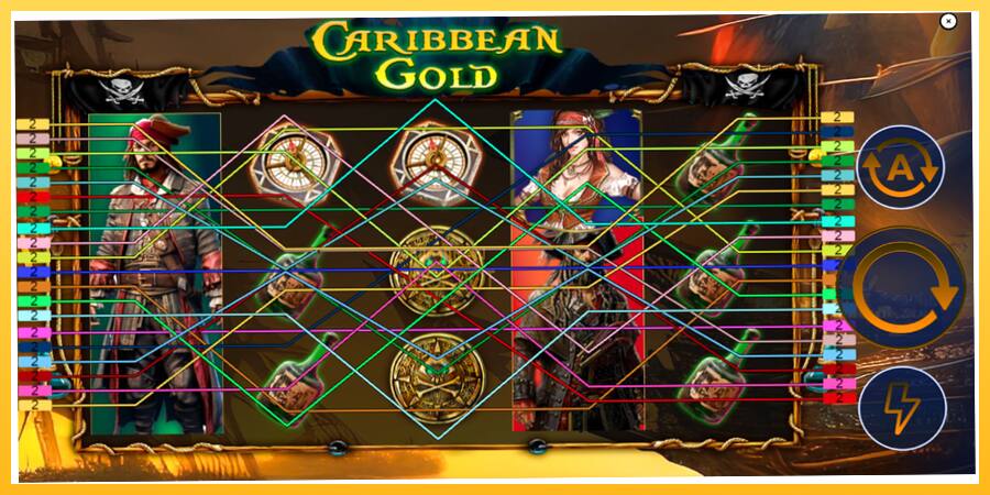 Игровой аппарат Caribbean Gold - игра на реальные деньги, картинка 1