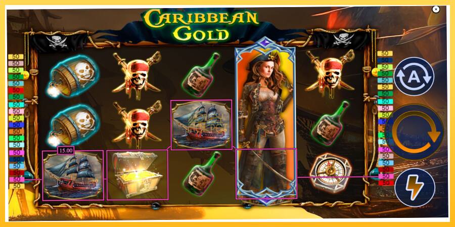 Игровой аппарат Caribbean Gold - игра на реальные деньги, картинка 2