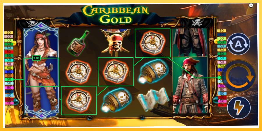 Игровой аппарат Caribbean Gold - игра на реальные деньги, картинка 3