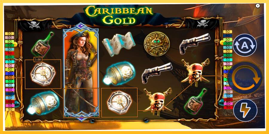 Игровой аппарат Caribbean Gold - игра на реальные деньги, картинка 4