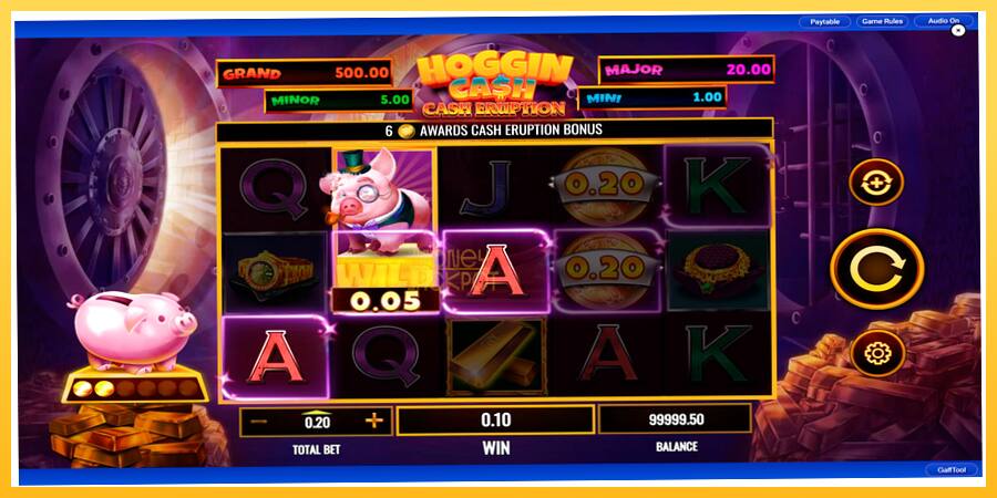 Игровой аппарат Cash Eruption Hoggin Cash - игра на реальные деньги, картинка 3