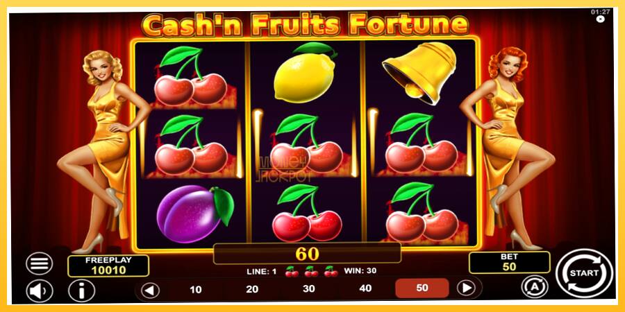 Игровой аппарат Cashn Fruits Fortune - игра на реальные деньги, картинка 3