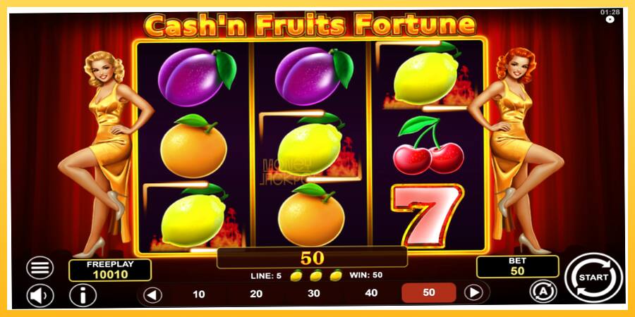 Игровой аппарат Cashn Fruits Fortune - игра на реальные деньги, картинка 4