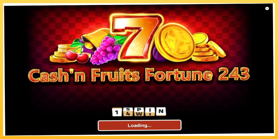 Игровой аппарат Cashn Fruits Fortune 243 - игра на реальные деньги, картинка 1