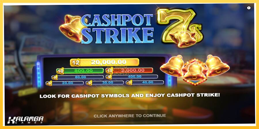 Игровой аппарат Cashpot Strike 7s - игра на реальные деньги, картинка 1