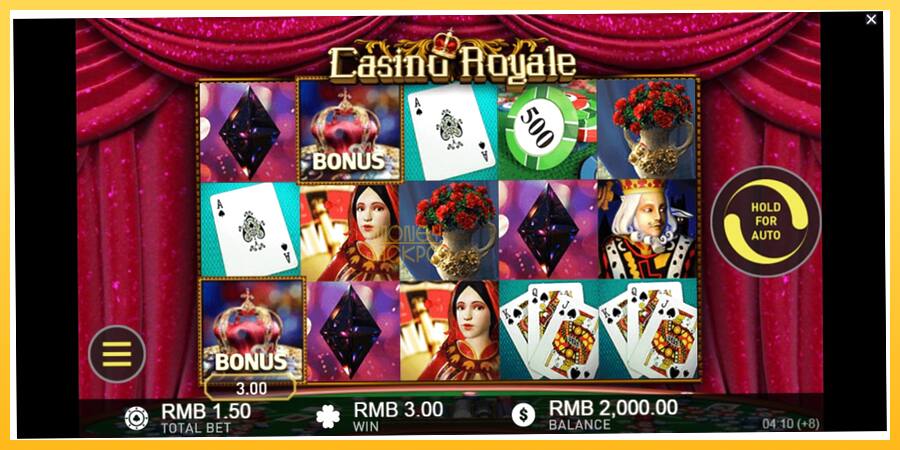 Игровой аппарат Casino Royale - игра на реальные деньги, картинка 1