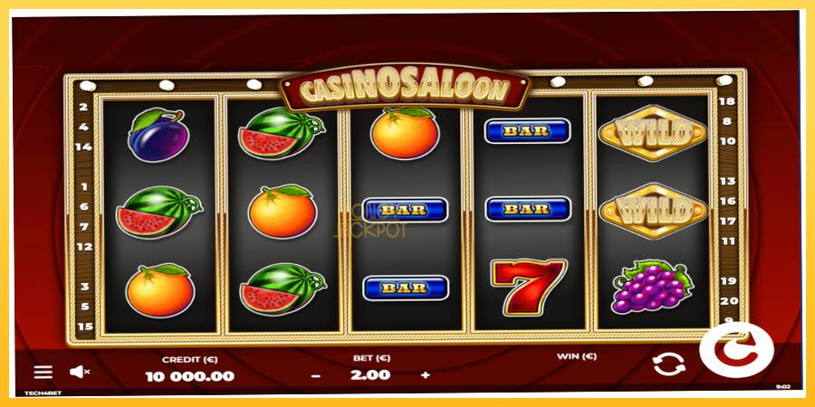 Игровой аппарат Casino Saloon - игра на реальные деньги, картинка 1