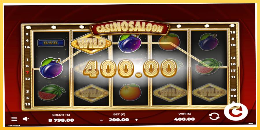 Игровой аппарат Casino Saloon - игра на реальные деньги, картинка 2