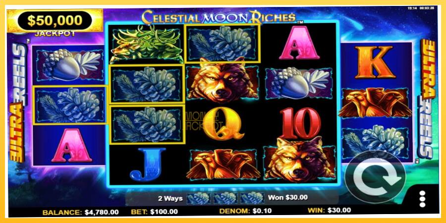 Игровой аппарат Celestial Moon Riches - игра на реальные деньги, картинка 4