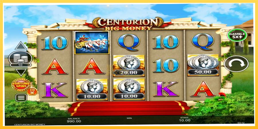 Игровой аппарат Centurion Big Money - игра на реальные деньги, картинка 2