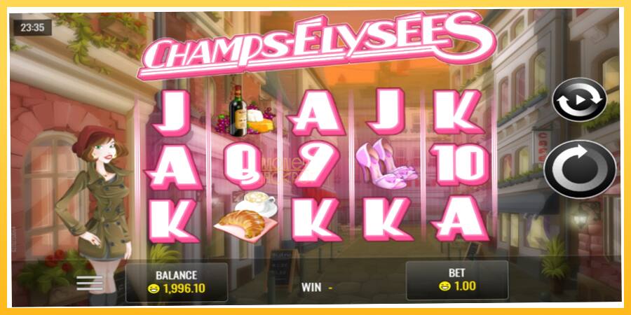 Игровой аппарат Champs-Elysees - игра на реальные деньги, картинка 1