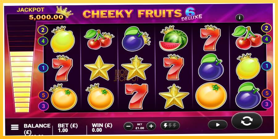 Игровой аппарат Cheeky Fruits 6 Deluxe - игра на реальные деньги, картинка 1