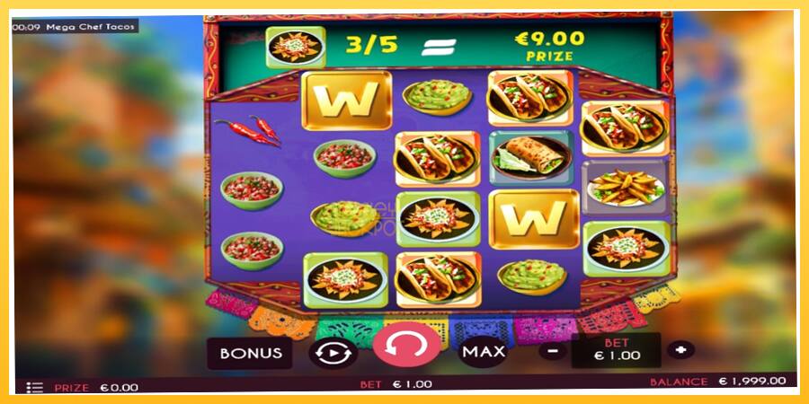 Игровой аппарат Chef de Tacos - игра на реальные деньги, картинка 2