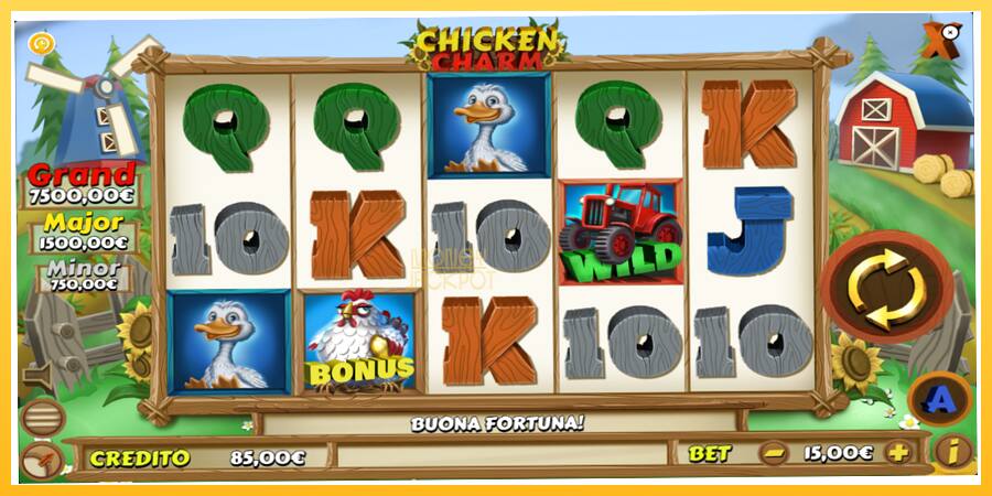 Игровой аппарат Chicken Charm - игра на реальные деньги, картинка 2