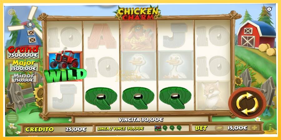 Игровой аппарат Chicken Charm - игра на реальные деньги, картинка 3