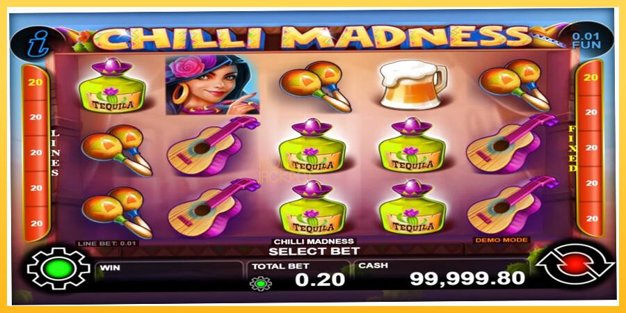 Игровой аппарат Chilli Madness - игра на реальные деньги, картинка 1