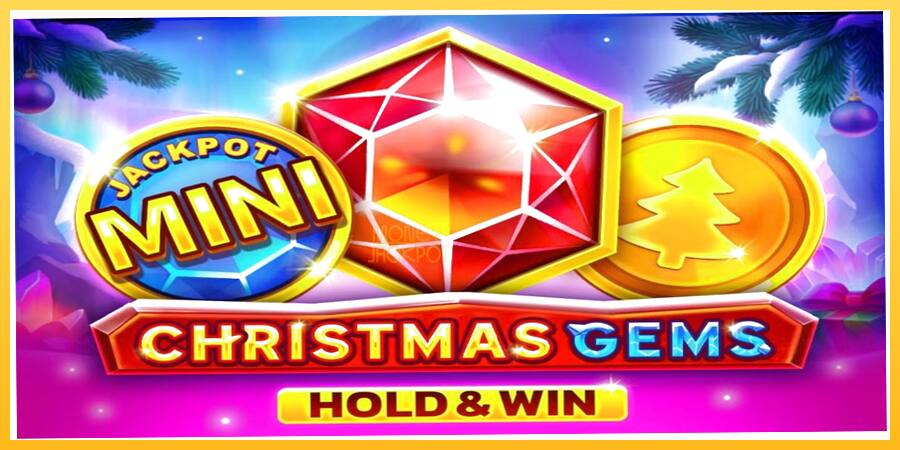 Игровой аппарат Christmas Gems Hold & Win - игра на реальные деньги, картинка 1