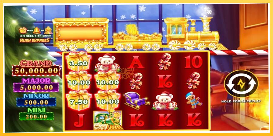 Игровой аппарат Christmas Rush Express - игра на реальные деньги, картинка 1