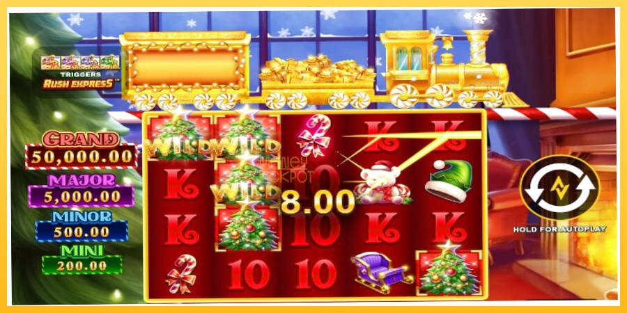 Игровой аппарат Christmas Rush Express - игра на реальные деньги, картинка 3