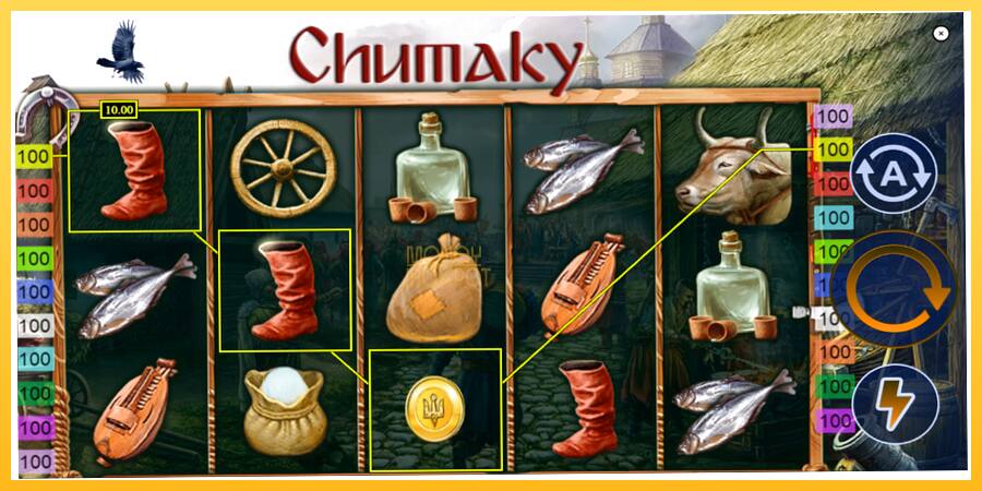 Игровой аппарат Chumaky - игра на реальные деньги, картинка 4