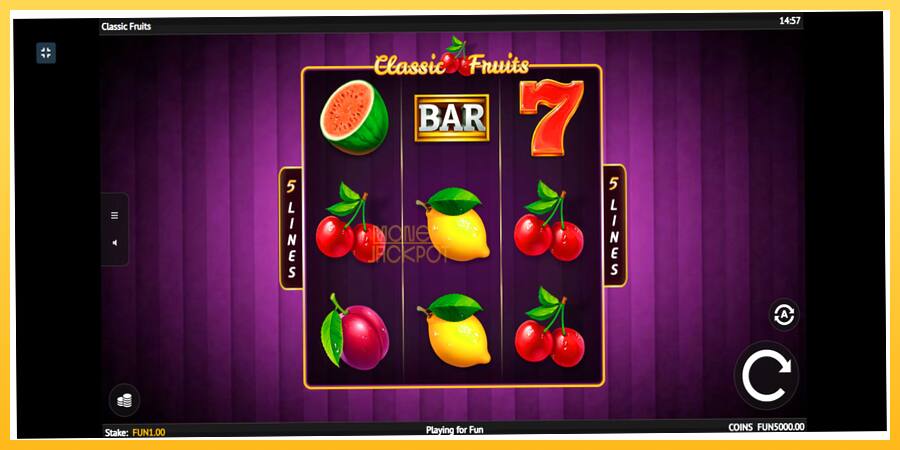 Игровой аппарат Classic Fruit - игра на реальные деньги, картинка 1