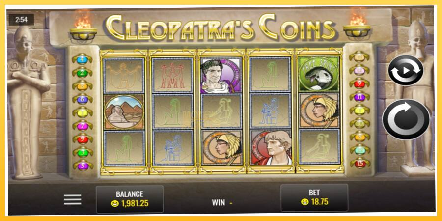 Игровой аппарат Cleopatra’s Coins - игра на реальные деньги, картинка 1