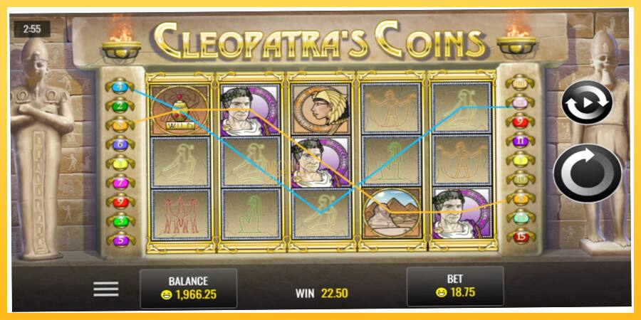 Игровой аппарат Cleopatra’s Coins - игра на реальные деньги, картинка 2