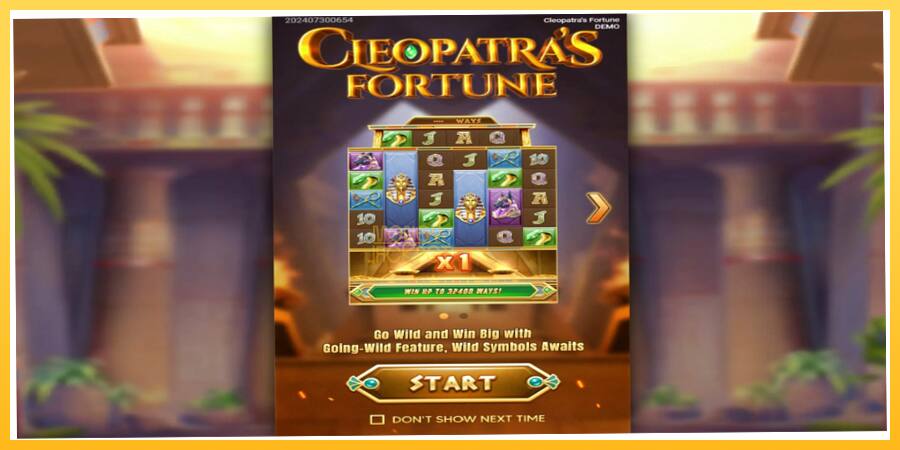 Игровой аппарат Cleopatras Fortune - игра на реальные деньги, картинка 1